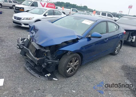 2017 Hyundai Elantra Se из США, поврежденный, VIN 5NPD84LFXHH097921